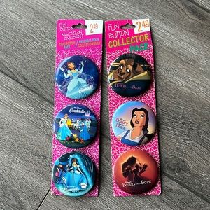 Vintage Disney Princess Buttons